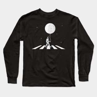 Walk With The Moon Astronaut Long Sleeve T-Shirt